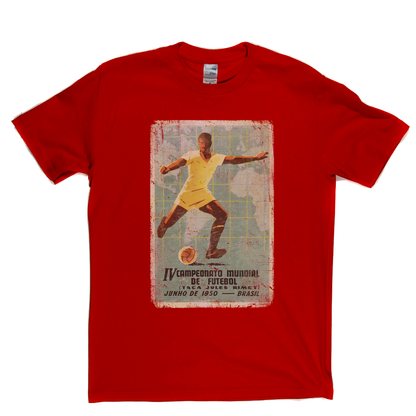 Brasil World Cup 1950 Poster T-Shirt