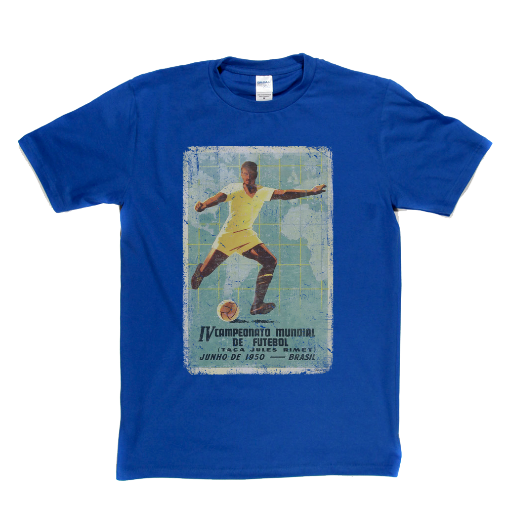 Brasil World Cup 1950 Poster T-Shirt