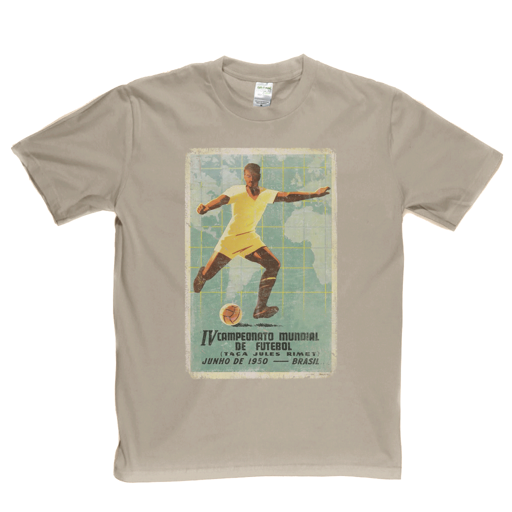Brasil World Cup 1950 Poster T-Shirt