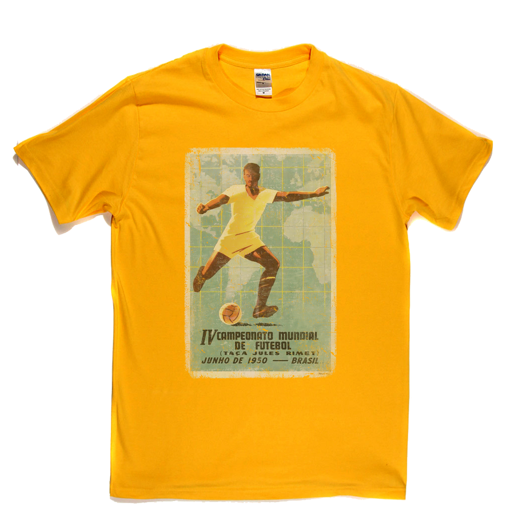 Brasil World Cup 1950 Poster T-Shirt