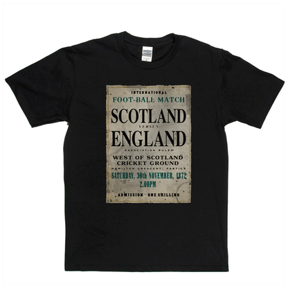 Scotland V England 1872 Regular T-Shirt