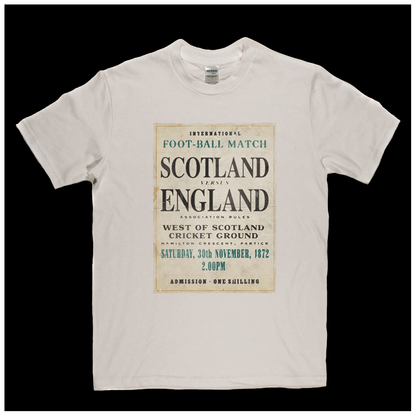 Scotland V England 1872 Regular T-Shirt