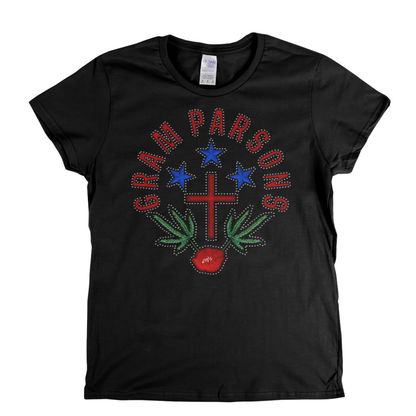 Gram Parsons Nudie Style Womens T-Shirt