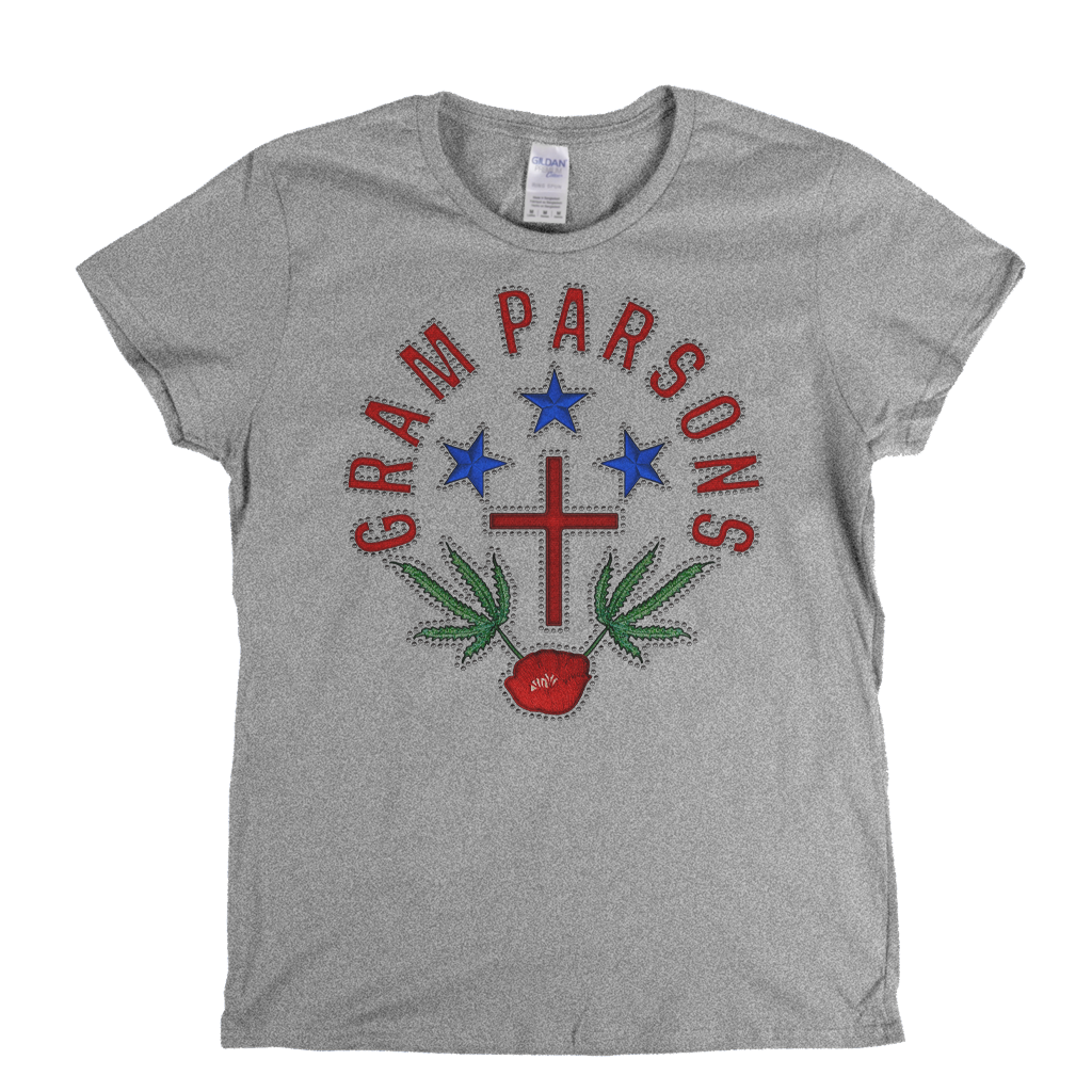Gram Parsons Nudie Style Womens T-Shirt