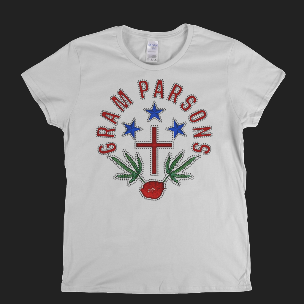 Gram Parsons Nudie Style Womens T-Shirt