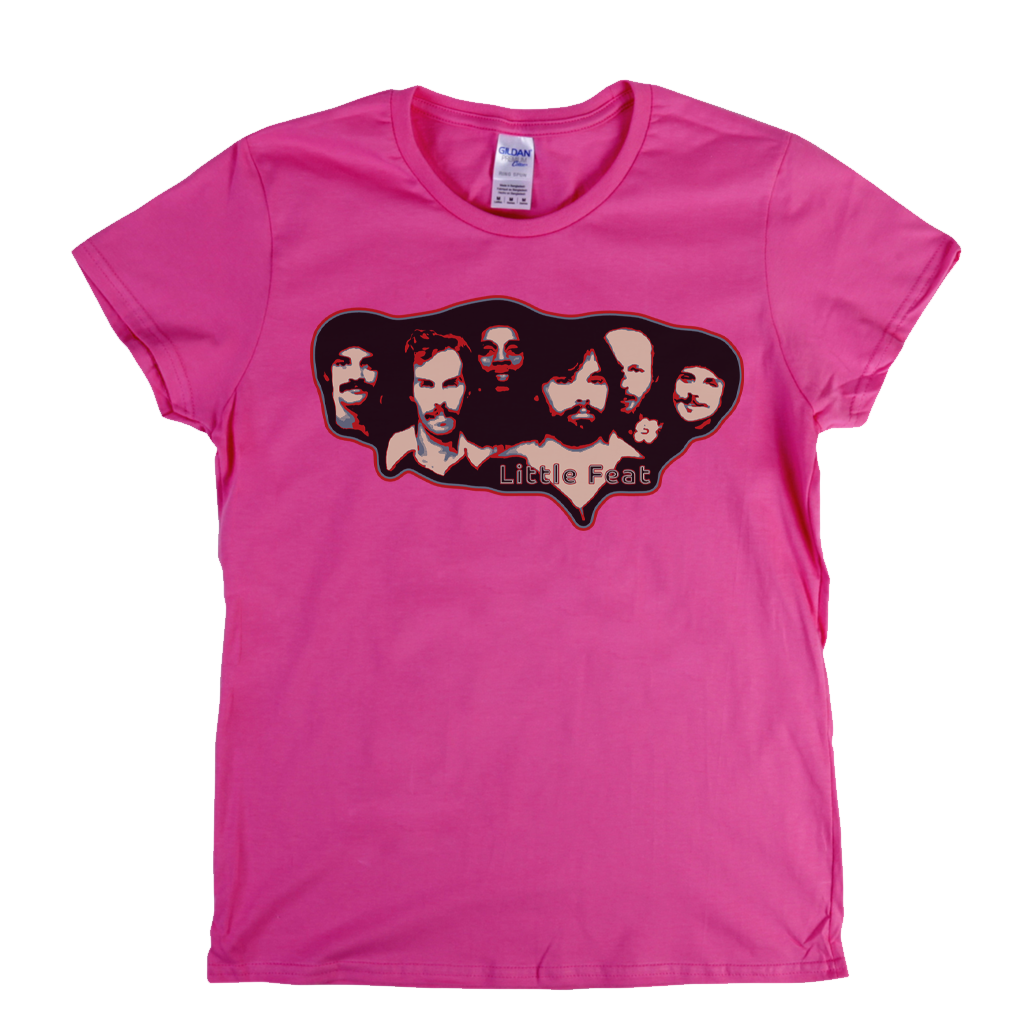 Portrait Of Little Feat Womens T-Shirt