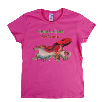 Gentle Giant Octopus Cutout Womens T-Shirt