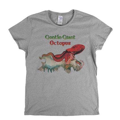 Gentle Giant Octopus Cutout Womens T-Shirt