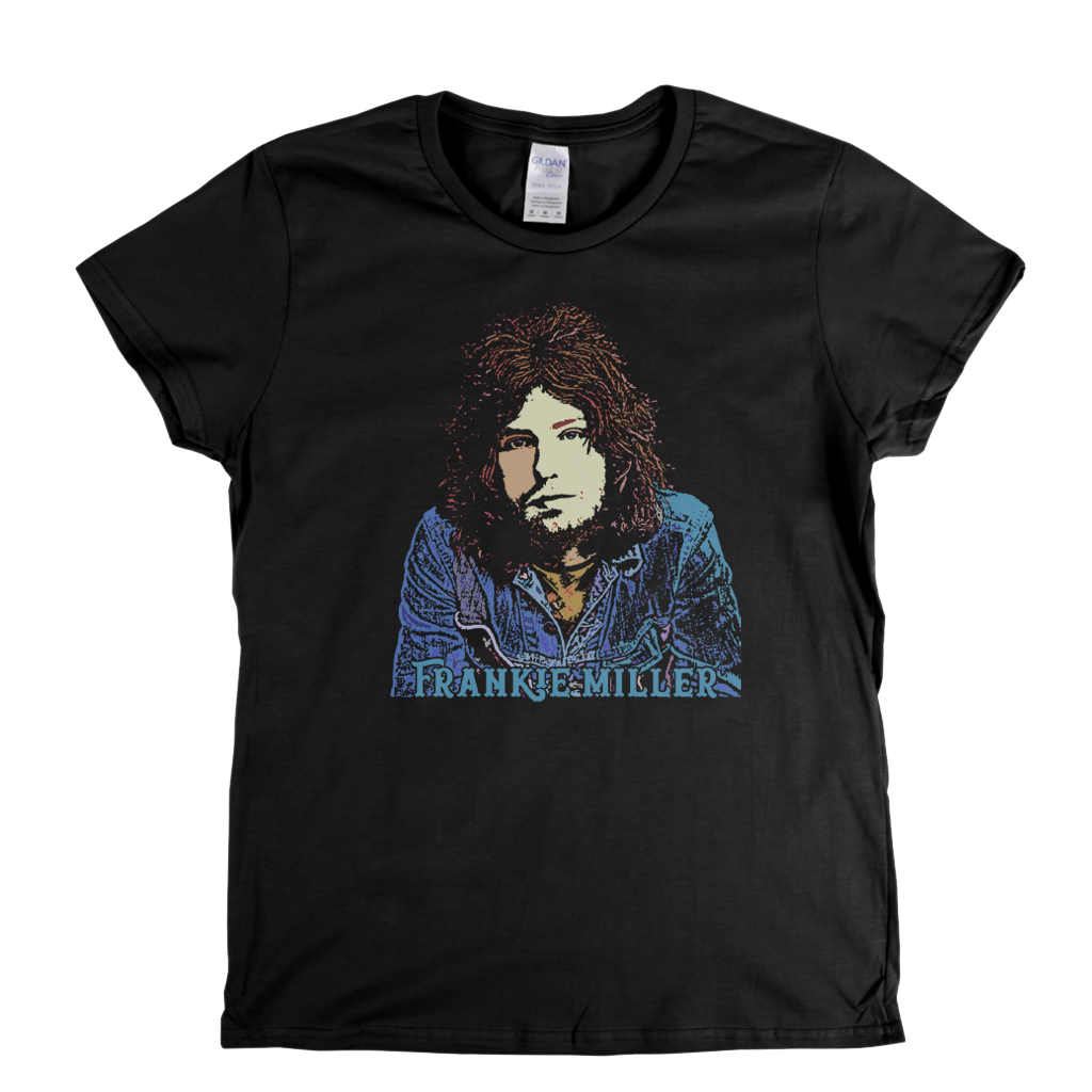Frankie Miller Portrait Womens T-Shirt