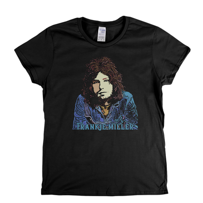 Frankie Miller Portrait Womens T-Shirt