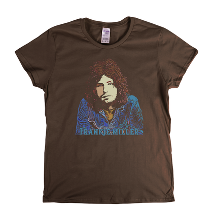 Frankie Miller Portrait Womens T-Shirt