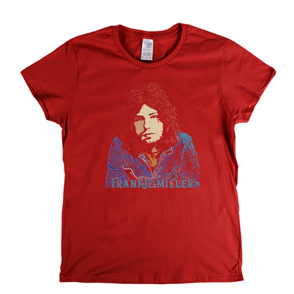 Frankie Miller Portrait Womens T-Shirt