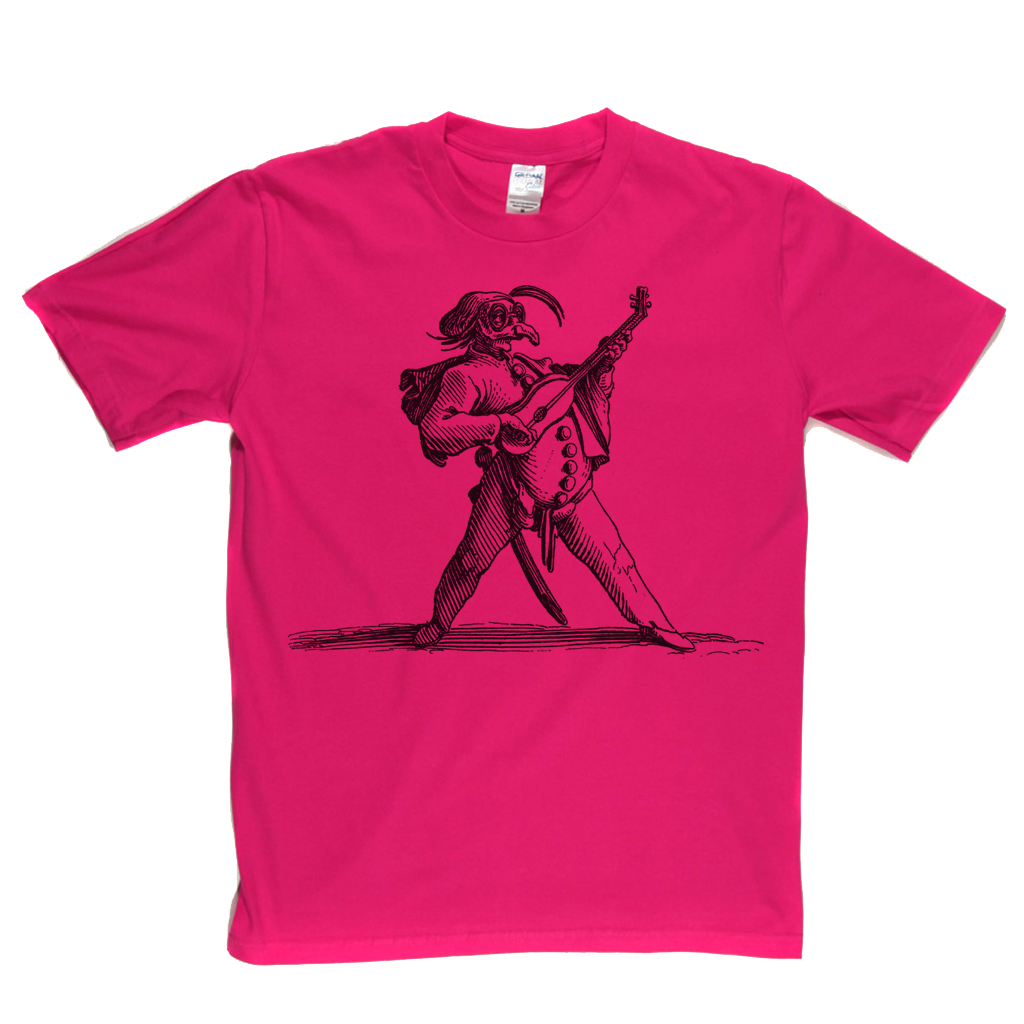 The Masked Comedian Playing The Guitar T-Shirt