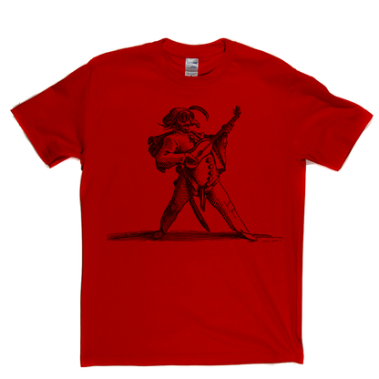 The Masked Comedian Playing The Guitar T-Shirt