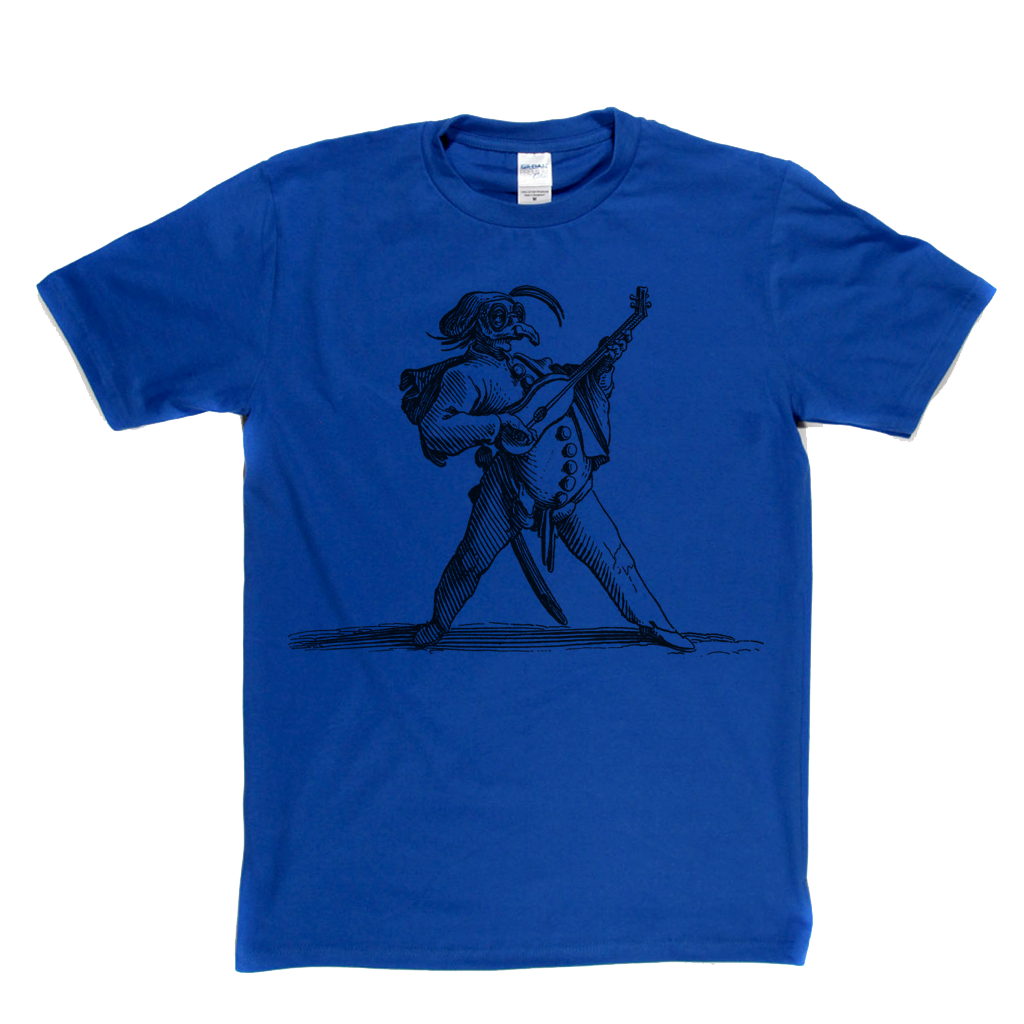 The Masked Comedian Playing The Guitar T-Shirt
