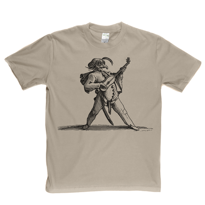 The Masked Comedian Playing The Guitar T-Shirt