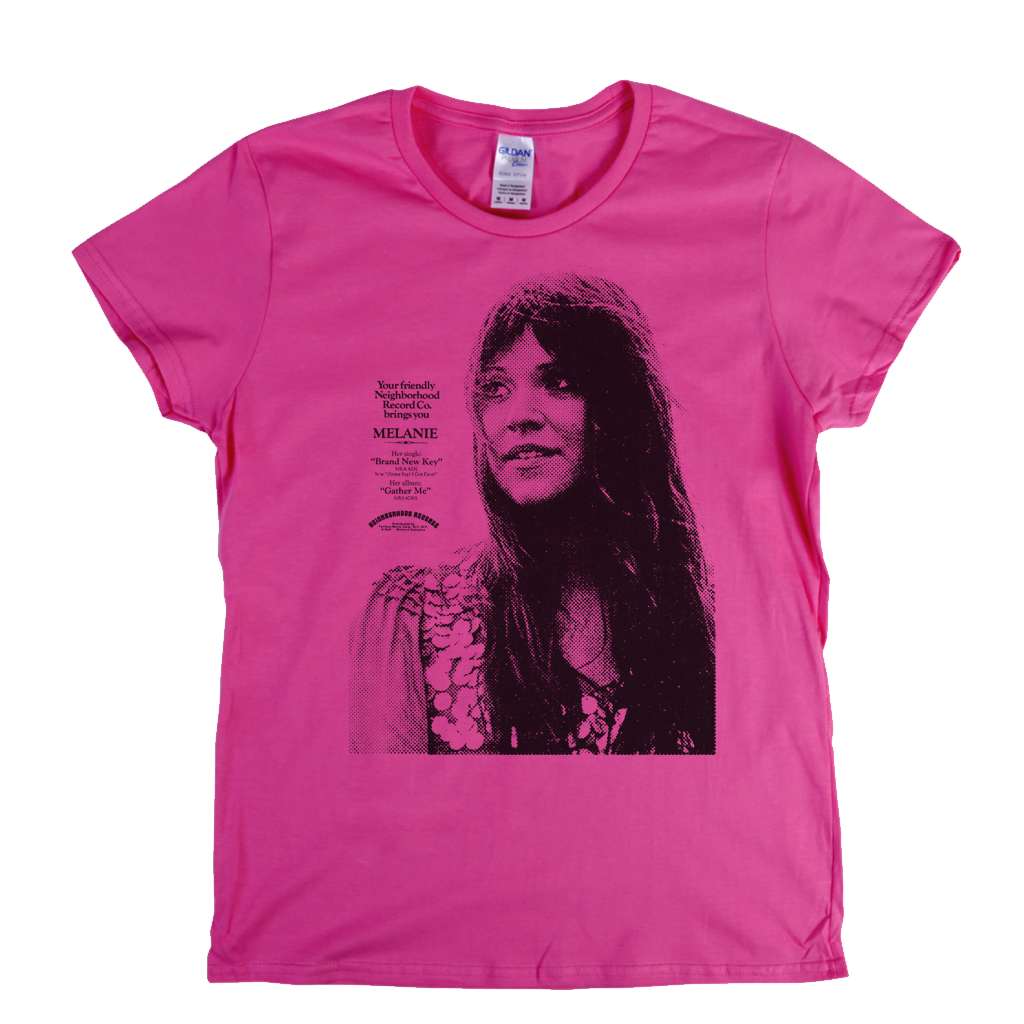 Melanie Poster Womens T-Shirt