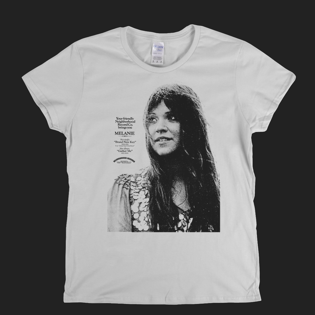 Melanie Poster Womens T-Shirt