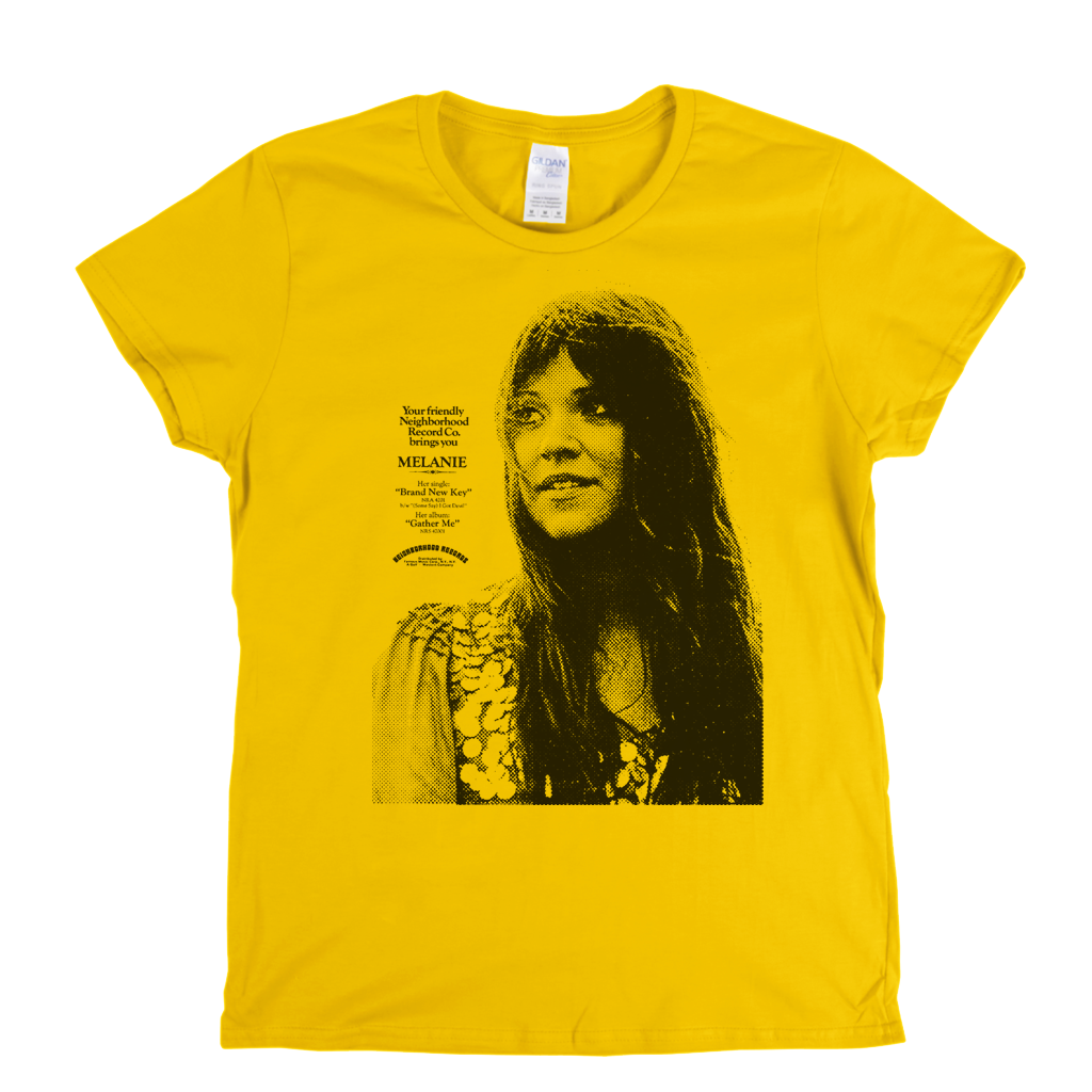 Melanie Poster Womens T-Shirt