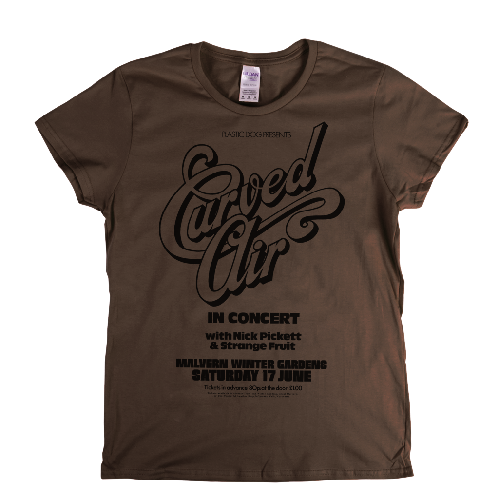 Curved Air Winter Garden Poster Womens T-Shirt