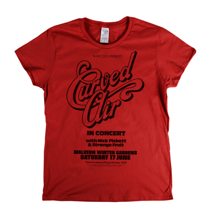 Curved Air Winter Garden Poster Womens T-Shirt