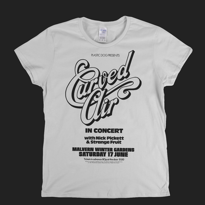 Curved Air Winter Garden Poster Womens T-Shirt