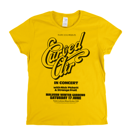 Curved Air Winter Garden Poster Womens T-Shirt