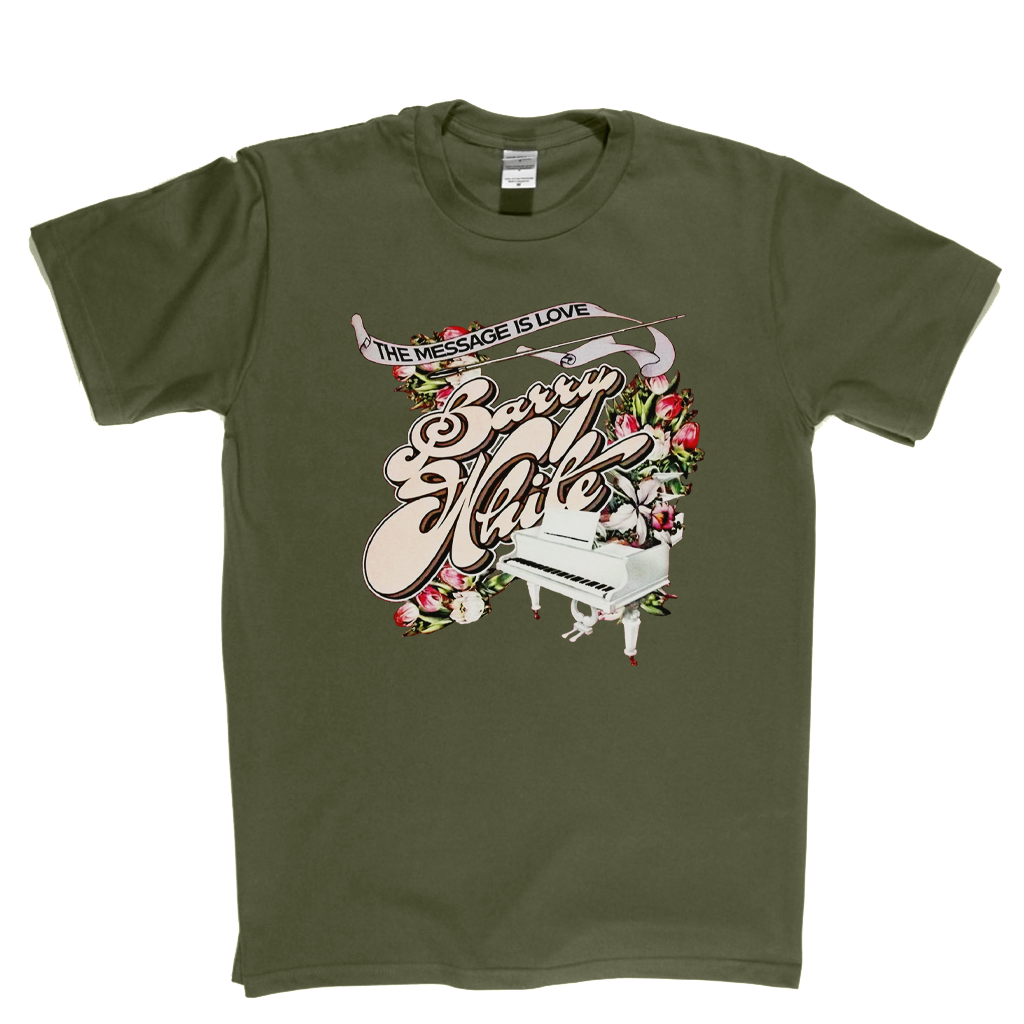Barry White The Message Is Love T-Shirt
