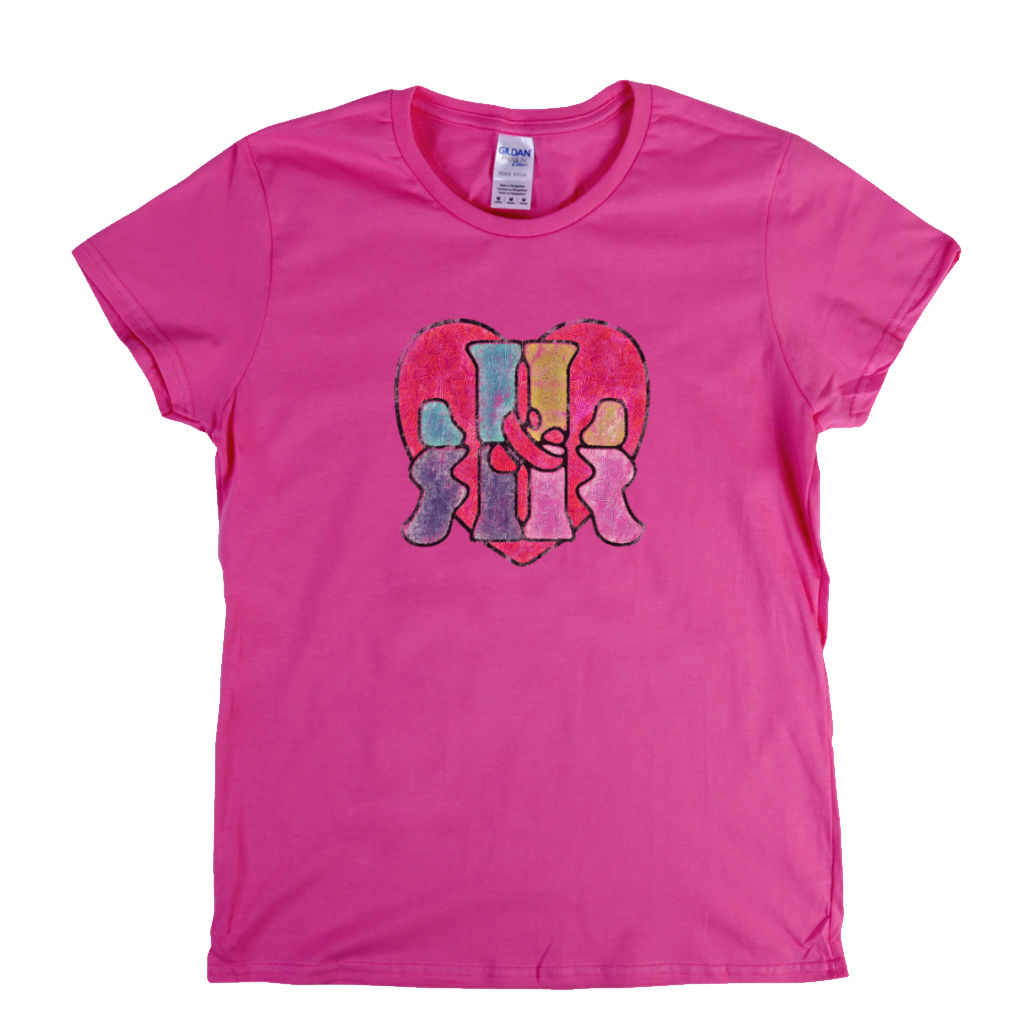 Long Live Rock And Roll Heart Womens T-Shirt