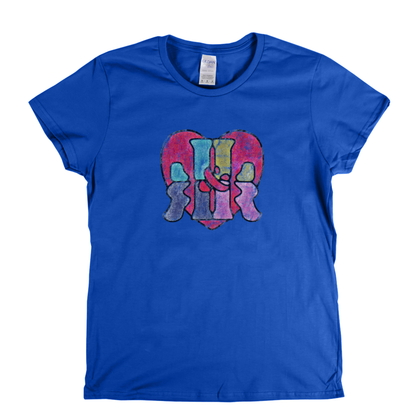 Long Live Rock And Roll Heart Womens T-Shirt