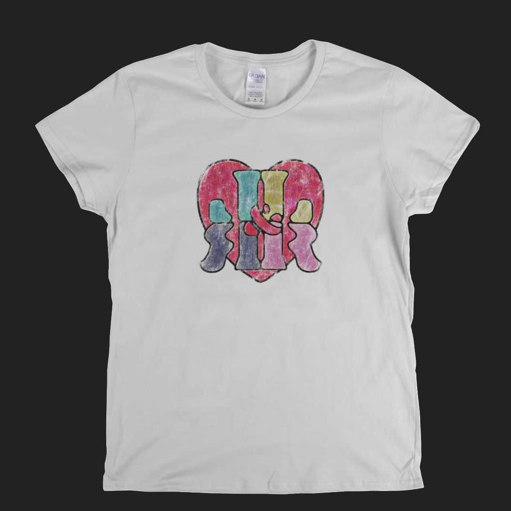 Long Live Rock And Roll Heart Womens T-Shirt