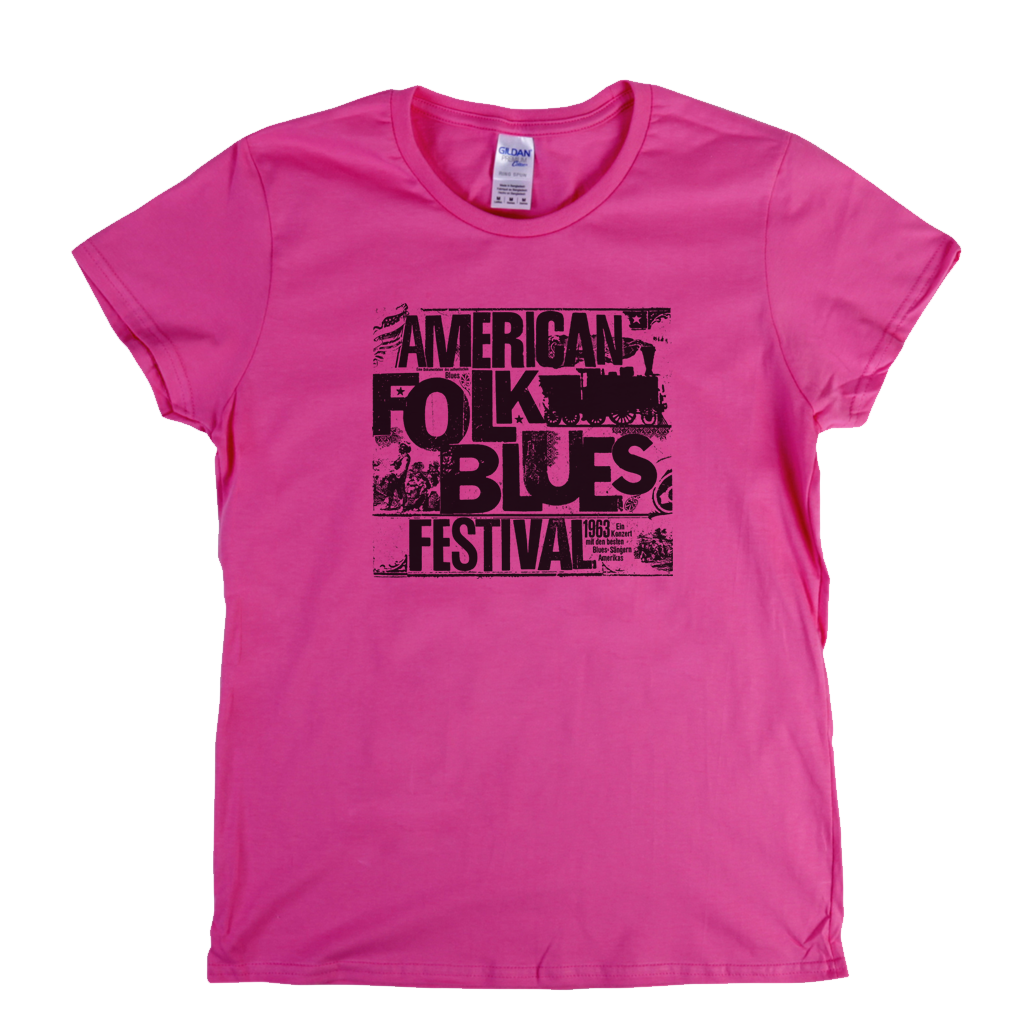 American Folk And Blues Festival 1963 Womens T-Shirt