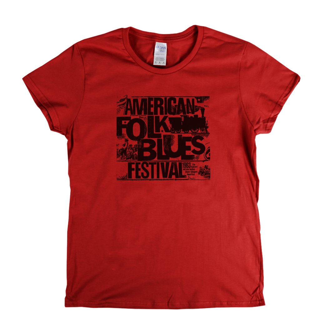 American Folk And Blues Festival 1963 Womens T-Shirt