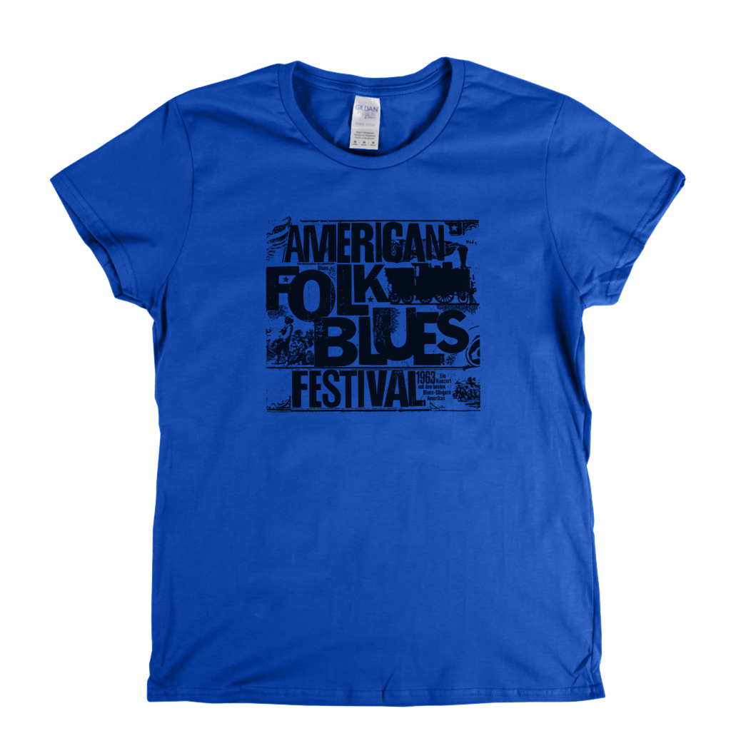 American Folk And Blues Festival 1963 Womens T-Shirt