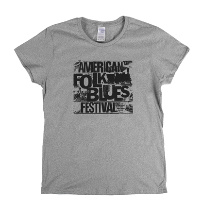 American Folk And Blues Festival 1963 Womens T-Shirt