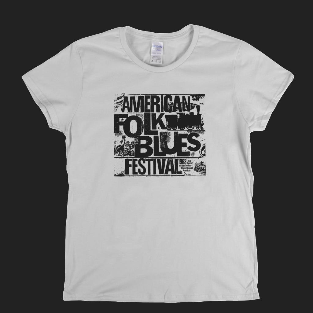 American Folk And Blues Festival 1963 Womens T-Shirt