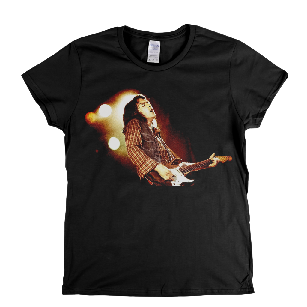Rory Gallagher In Concert Womens T-Shirt