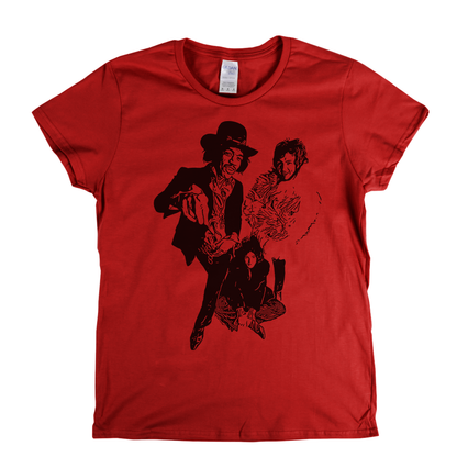 Jimi Hendrix Experience 1968 Womens T-Shirt
