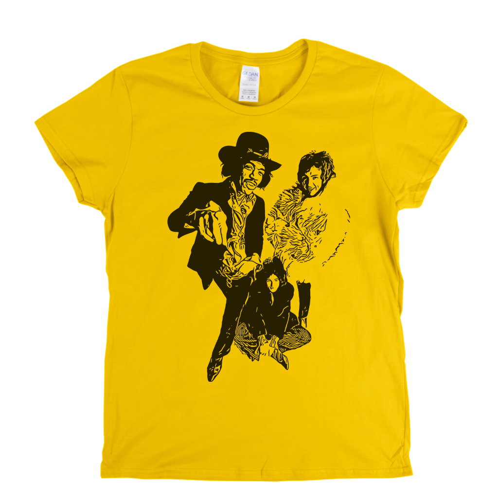 Jimi Hendrix Experience 1968 Womens T-Shirt