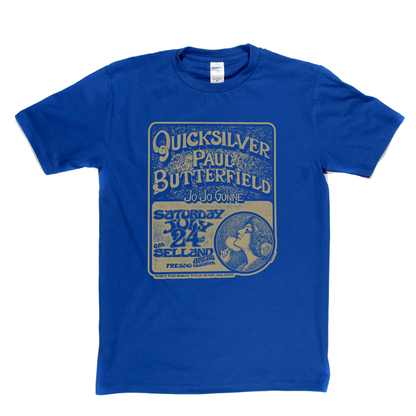 Quicksilver Paul Butterfield Poster T-Shirt