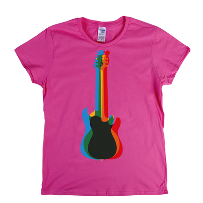 Three Guitars Womens T-Shirt