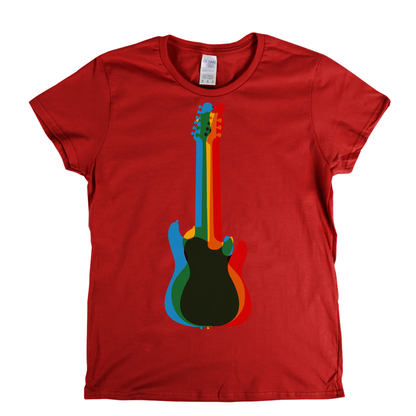 Three Guitars Womens T-Shirt