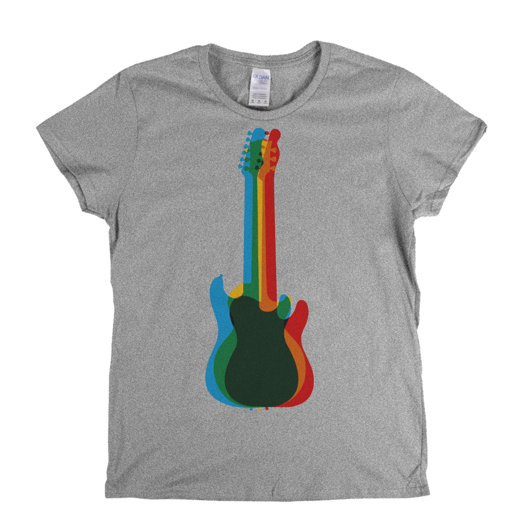 Three Guitars Womens T-Shirt