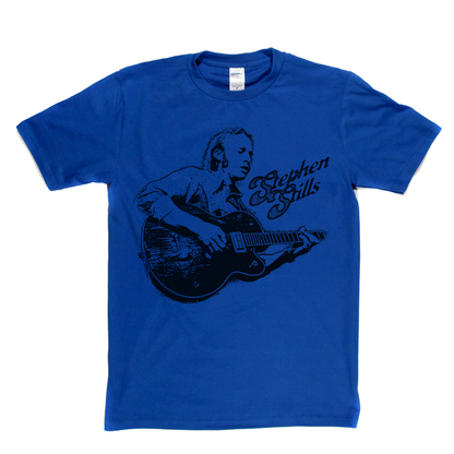 Stephen Stills Guitar Portait T-Shirt