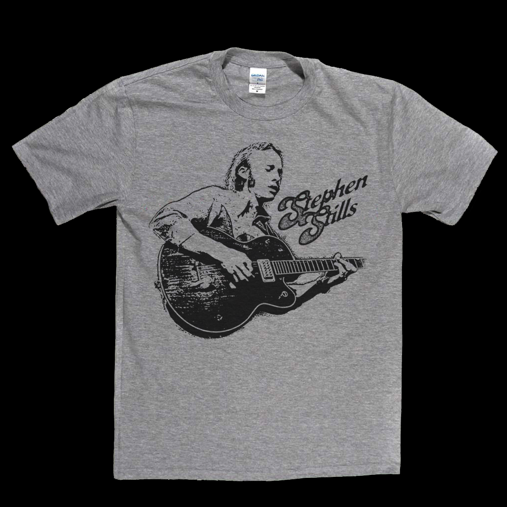 Stephen Stills Guitar Portait T-Shirt