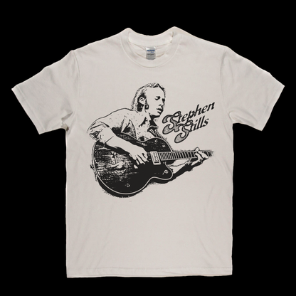 Stephen Stills Guitar Portait T-Shirt