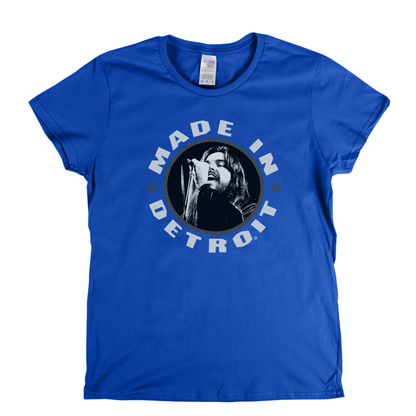 Bob Seger Made In Detroit Womens T-Shirt