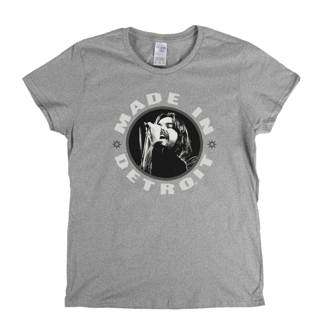 Bob Seger Made In Detroit Womens T-Shirt