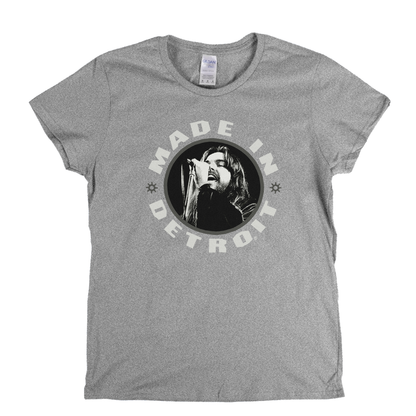 Bob Seger Made In Detroit Womens T-Shirt