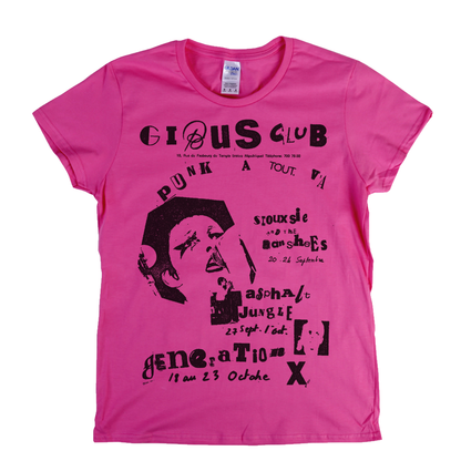 Gibus Club Punk Poster Womens T-Shirt